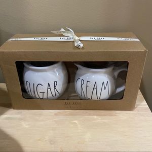 Rae Dunn Sugar and Cream set